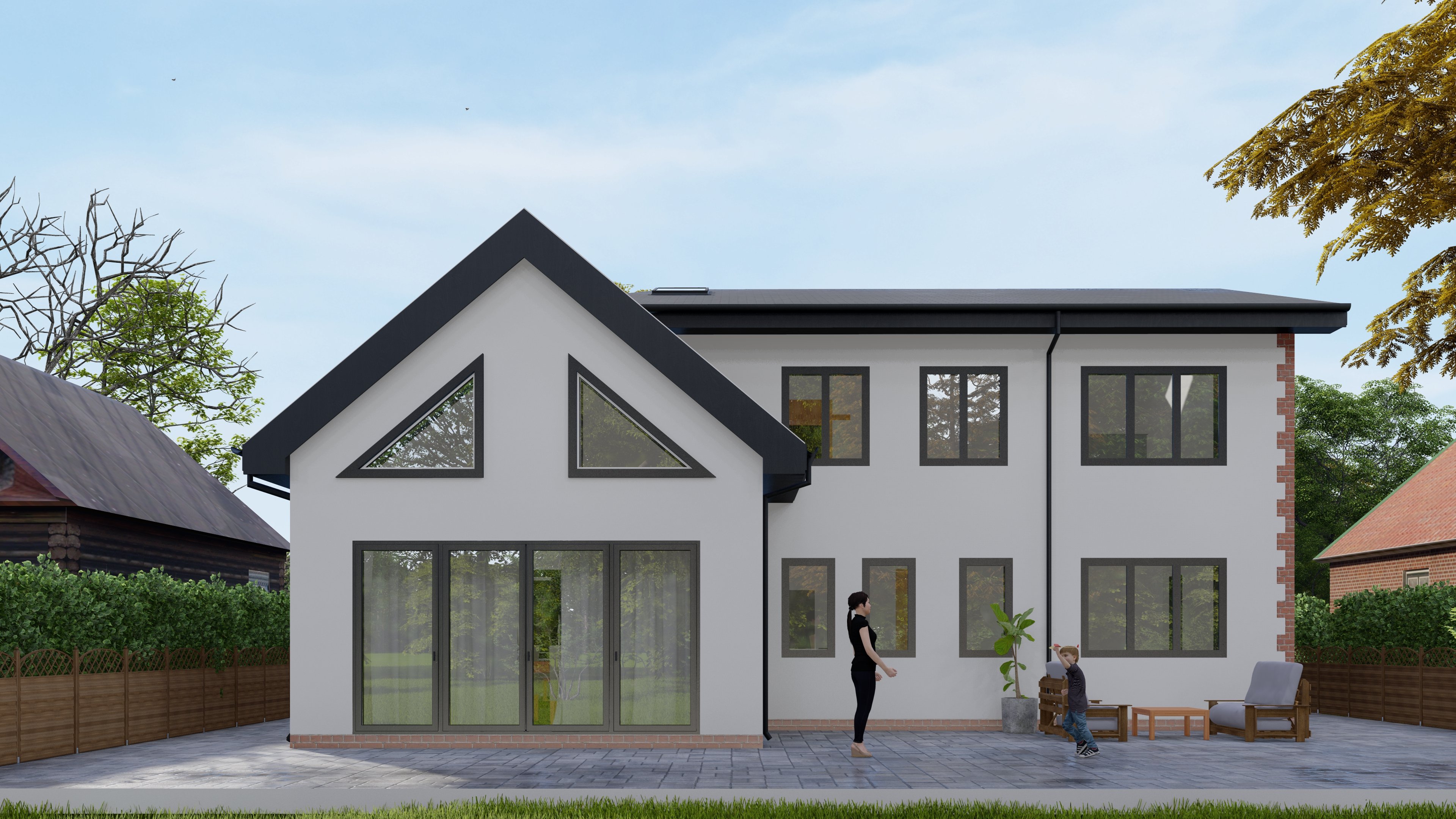 Nottingham Road, Belper Extension Drawing Services